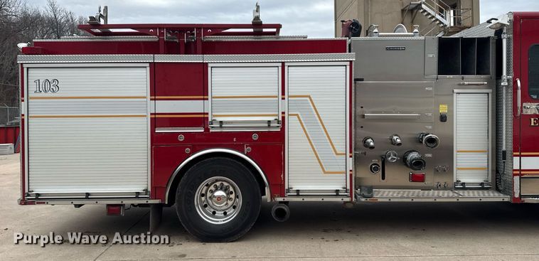 image for item EG8029 2008 Spartan pumper fire truck