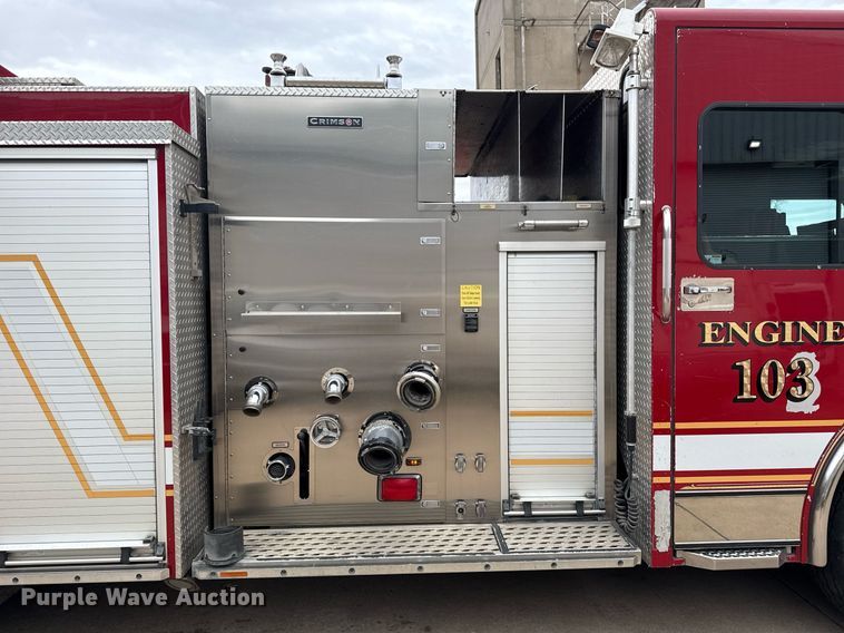 image for item EG8029 2008 Spartan pumper fire truck