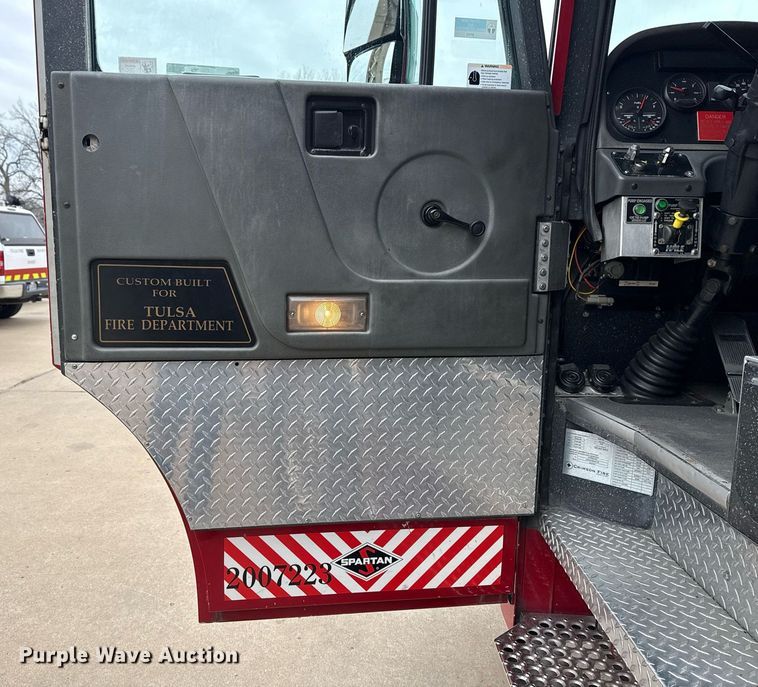 image for item EG8029 2008 Spartan pumper fire truck