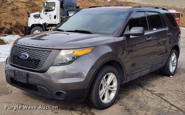 image for item EH0174 2015 Ford Explorer Police Interceptor SUV