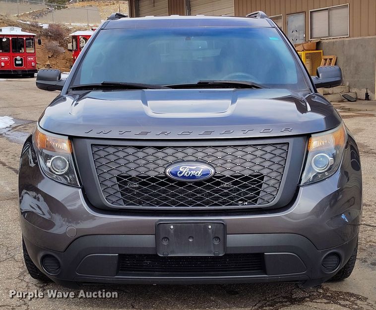 image for item EH0174 2015 Ford Explorer Police Interceptor SUV