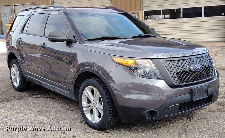 image for item EH0174 2015 Ford Explorer Police Interceptor SUV