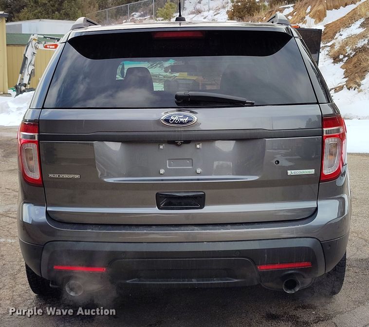 image for item EH0174 2015 Ford Explorer Police Interceptor SUV