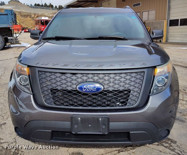 image for item EH0174 2015 Ford Explorer Police Interceptor SUV