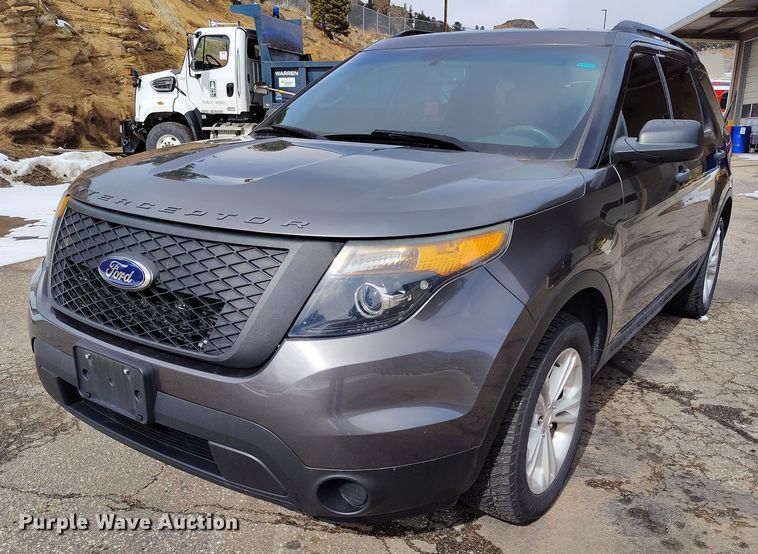 image for item EH0174 2015 Ford Explorer Police Interceptor SUV