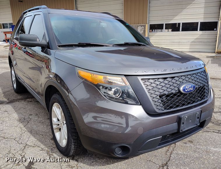 image for item EH0174 2015 Ford Explorer Police Interceptor SUV