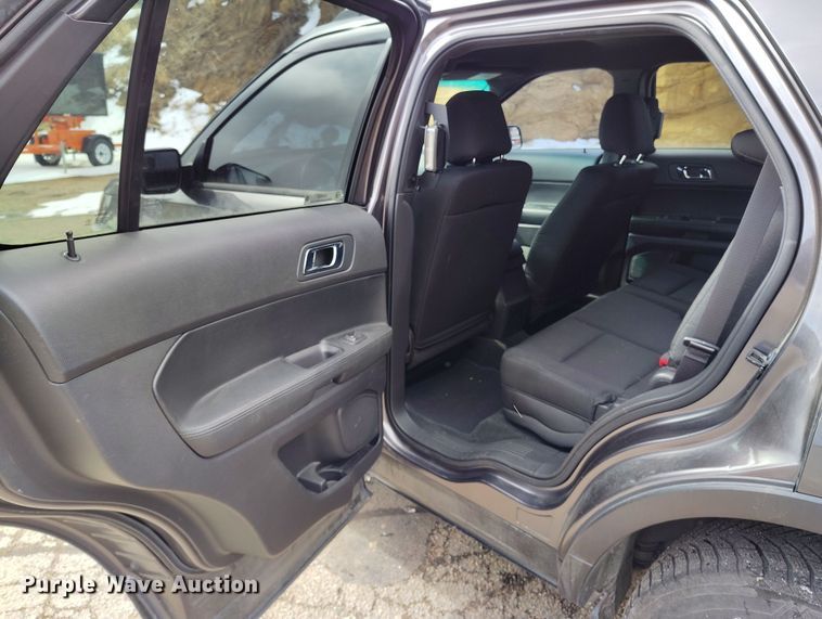 image for item EH0174 2015 Ford Explorer Police Interceptor SUV