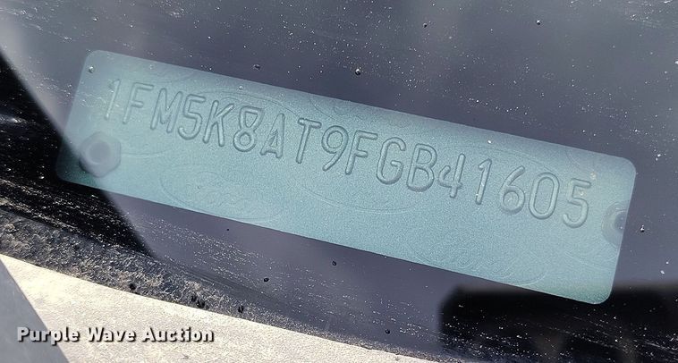 image for item EH0174 2015 Ford Explorer Police Interceptor SUV