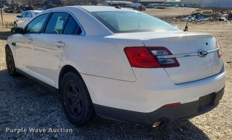 image for item EJ8167 2013 Ford Taurus Police Interceptor 