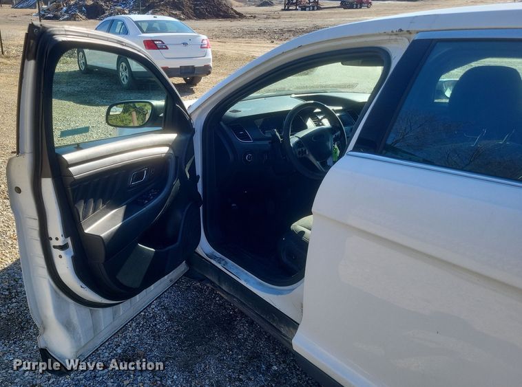 image for item EJ8167 2013 Ford Taurus Police Interceptor 