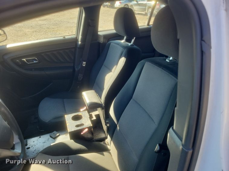 image for item EJ8167 2013 Ford Taurus Police Interceptor 