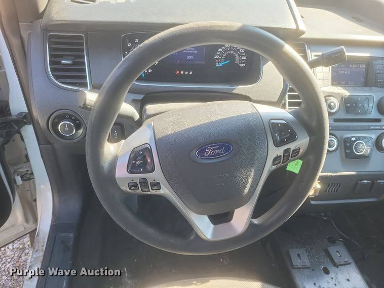 image for item EJ8167 2013 Ford Taurus Police Interceptor 