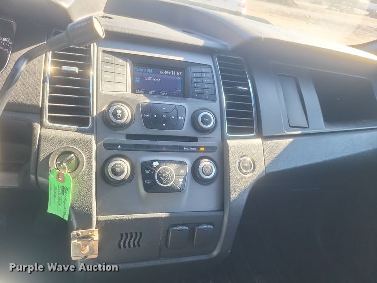 image for item EJ8167 2013 Ford Taurus Police Interceptor 