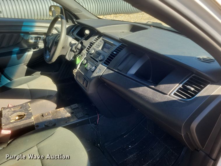 image for item EJ8167 2013 Ford Taurus Police Interceptor 