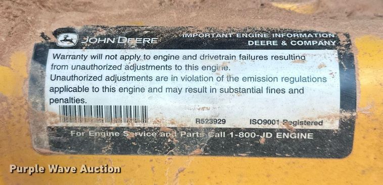 image for item EK0373 2016 John Deere 772G motor grader