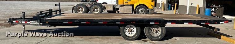 image for item EK0377 2018 PJ Carhauler Tilt T8222 tilt deck equipment trailer