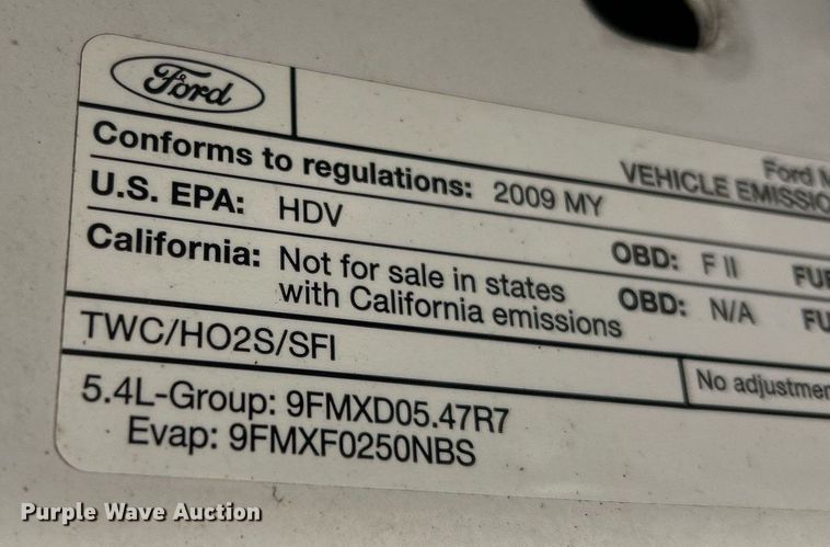 image for item EK2660 2009 Ford F350 Super Duty XL pickup truck