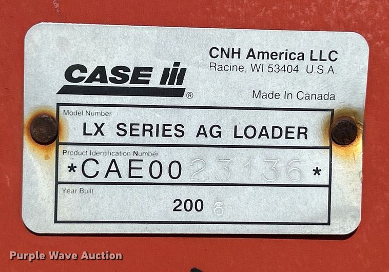 image for item EK2679 Case IH LX232 loader