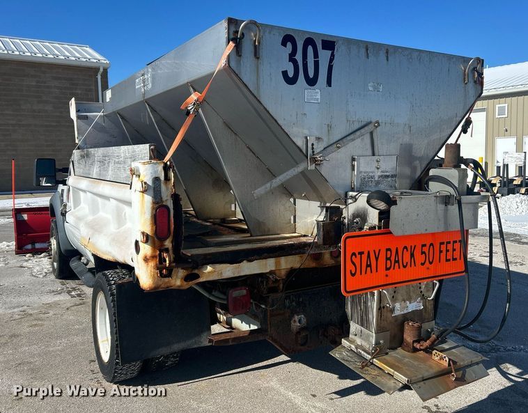 image for item EK2682 2008 Ford F450 Super Duty XL dump truck