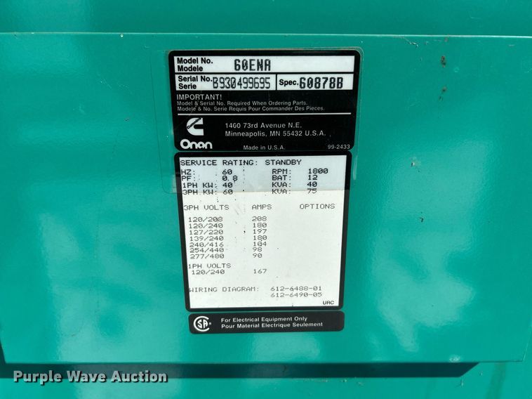 image for item EK2685 (6) generators