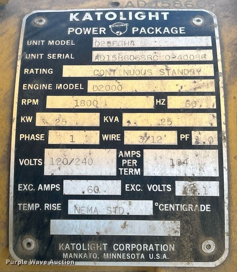 image for item EK2685 (6) generators