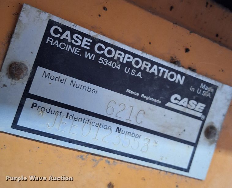 image for item EO0591 2000 Case 621C wheel loader