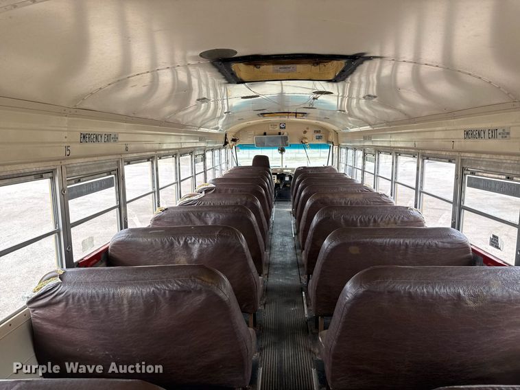 image for item EQ1001 1993 Ford B700 school bus