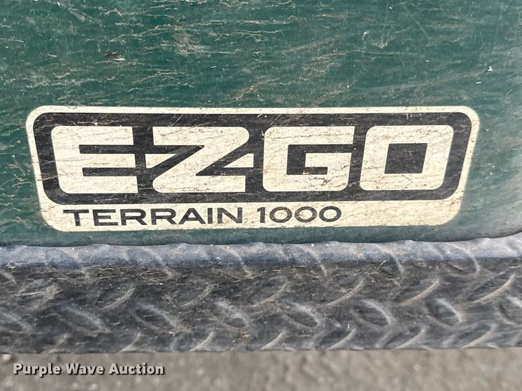 image for item EQ1014 2016 E-Z-Go Terrain 1000 G utility vehicle
