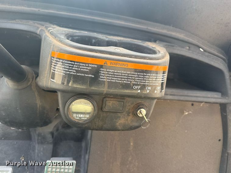 image for item EQ1015 2017 Yamaha Adventurer One golf cart