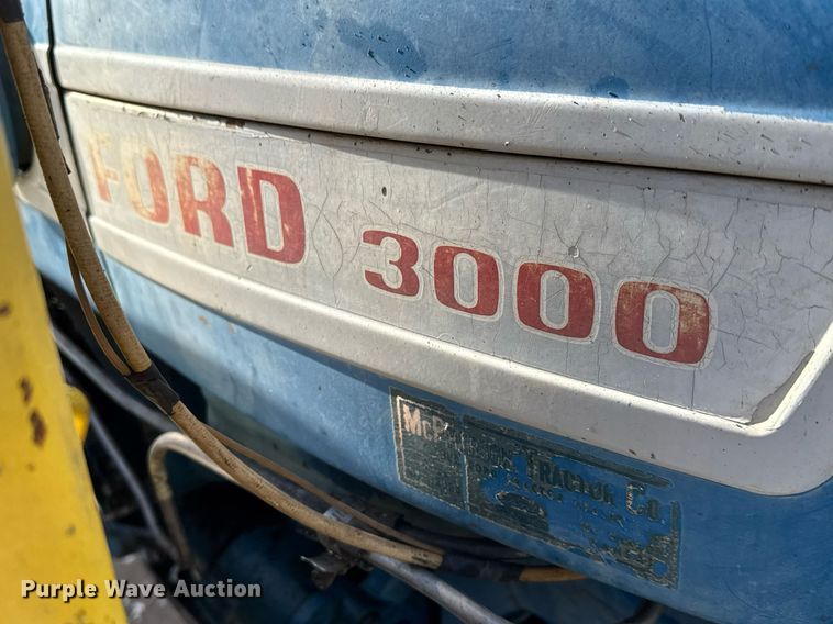 image for item EQ1068 Ford 3000 tractor