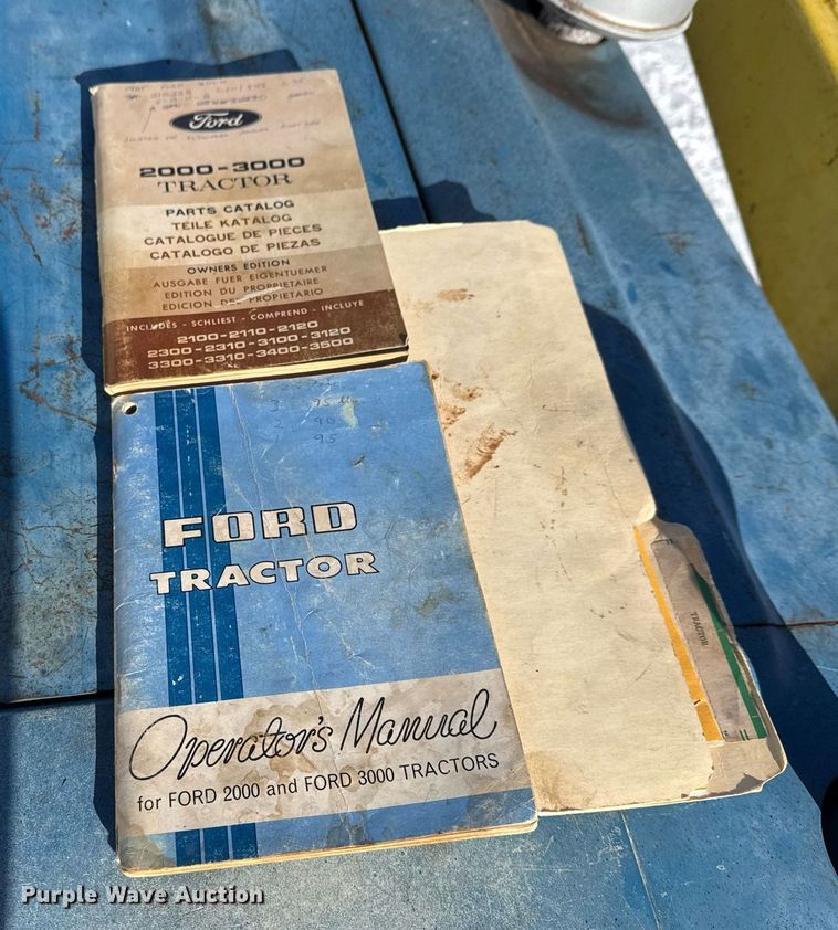 image for item EQ1068 Ford 3000 tractor