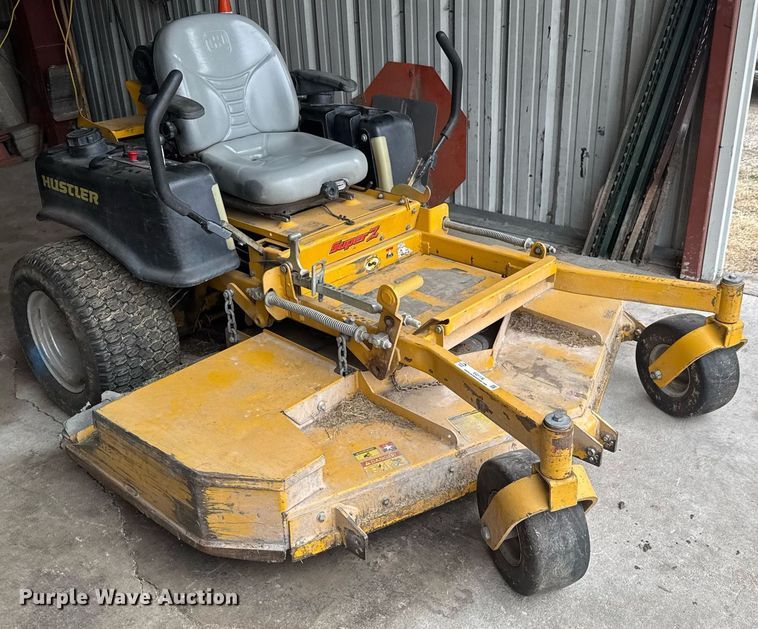 image for item EQ1136 2007 Hustler Super Z ZTR lawn mower