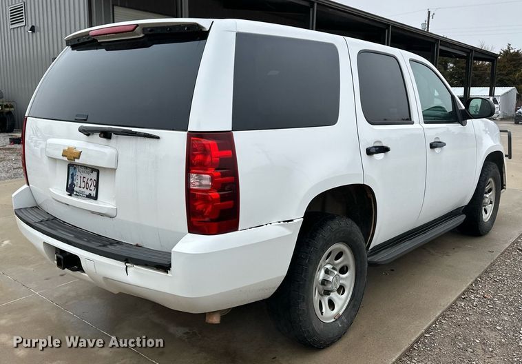 image for item ER8675 2014 Chevrolet Tahoe Police SUV