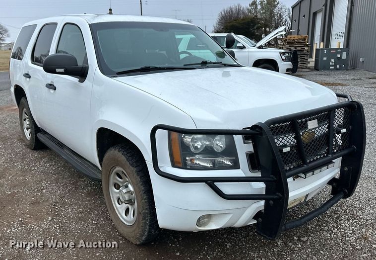 image for item ER8679 2013 Chevrolet Tahoe Police SUV