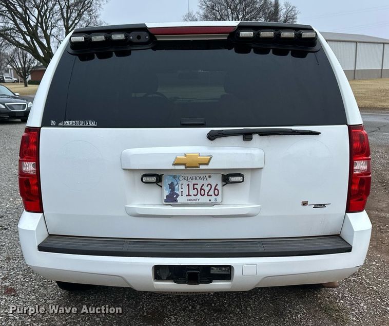 image for item ER8679 2013 Chevrolet Tahoe Police SUV
