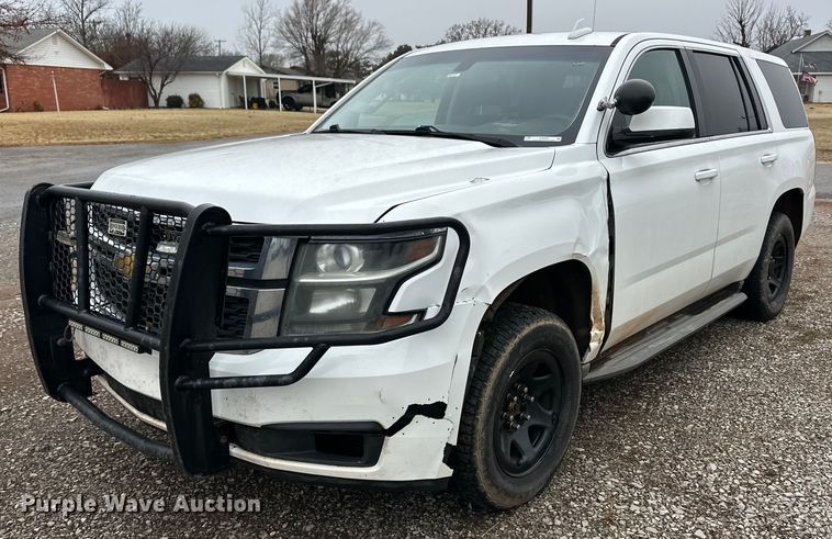 image for item ER8680 2015 Chevrolet Tahoe Police SUV