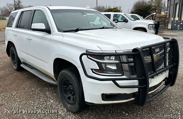 image for item ER8680 2015 Chevrolet Tahoe Police SUV