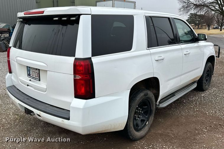 image for item ER8680 2015 Chevrolet Tahoe Police SUV