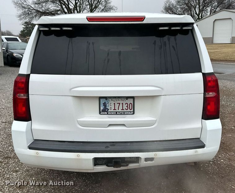 image for item ER8680 2015 Chevrolet Tahoe Police SUV