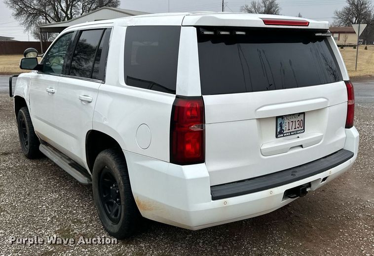 image for item ER8680 2015 Chevrolet Tahoe Police SUV