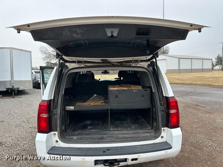 image for item ER8680 2015 Chevrolet Tahoe Police SUV
