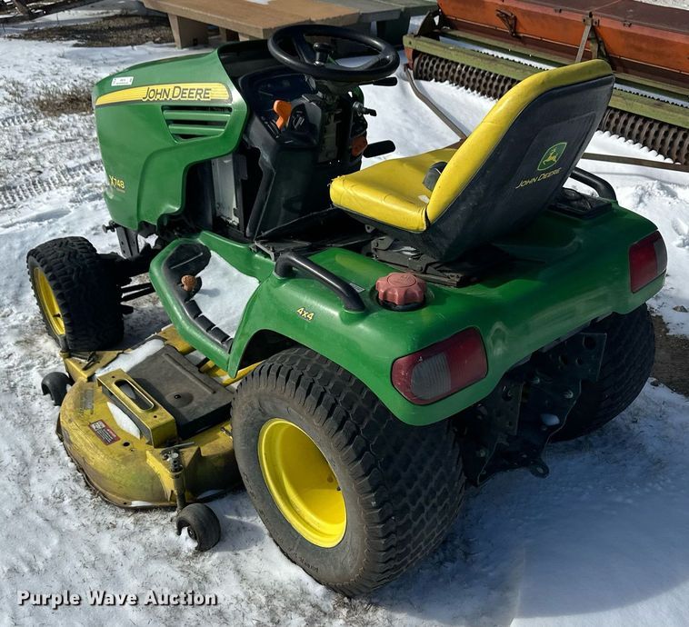 image for item ER8726 John Deere X748 lawn mower