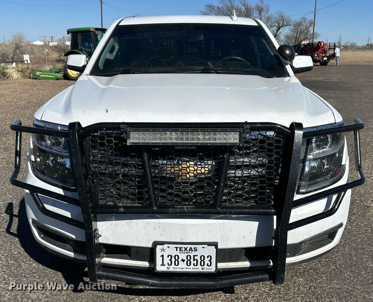 image for item ER8771 2019 Chevrolet Tahoe Police SUV