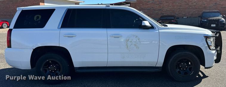 image for item ER8771 2019 Chevrolet Tahoe Police SUV