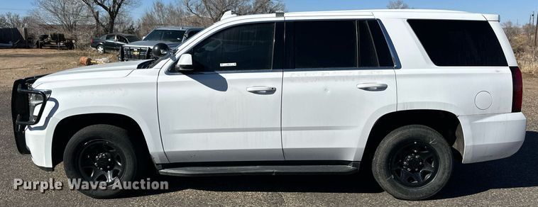 image for item ER8771 2019 Chevrolet Tahoe Police SUV