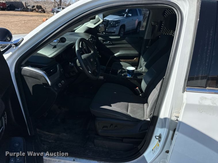 image for item ER8771 2019 Chevrolet Tahoe Police SUV