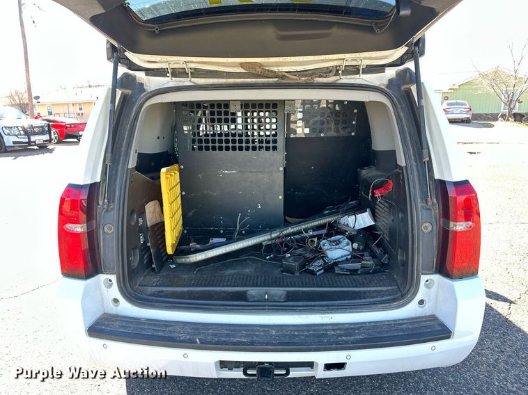 image for item ER8771 2019 Chevrolet Tahoe Police SUV