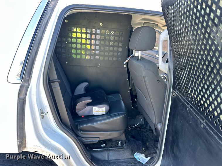 image for item ER8771 2019 Chevrolet Tahoe Police SUV