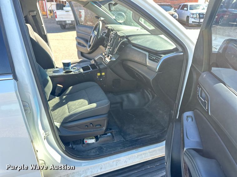 image for item ER8771 2019 Chevrolet Tahoe Police SUV