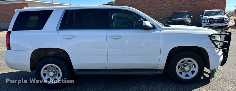 image for item ER8772 2020 Chevrolet Tahoe Police SUV